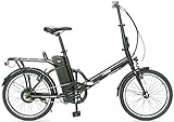 i-Bike Fold Flip ITA99, Bicicletta elettrica Ripiegabile Unisex Adulto, Nero, Unica