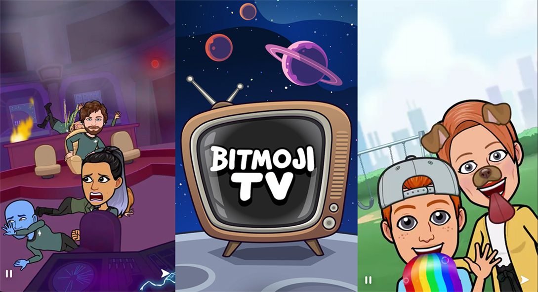 Snapchat lancia Bitmoji TV: data ufficiale e cosa è!